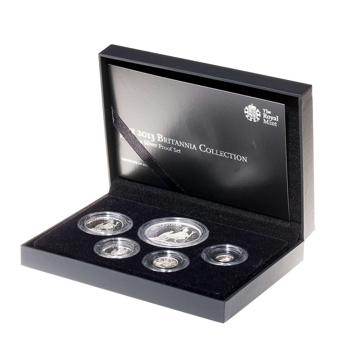 Great Britain 2013 2 Pounds Silver Proof Set - The 2013 Britannia Collection