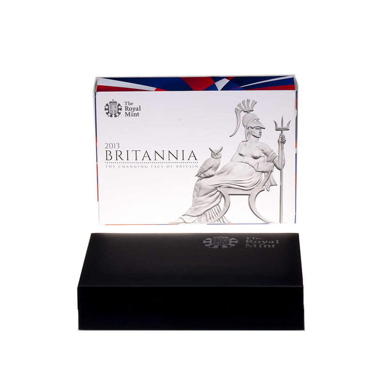 Great Britain 2013 2 Pounds Silver Proof Set - The 2013 Britannia Collection