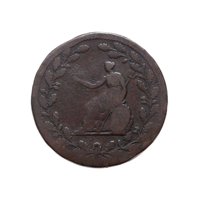 Great Britain 1811 -  Half Penny Essex - walthamstow Half Penny Token VF