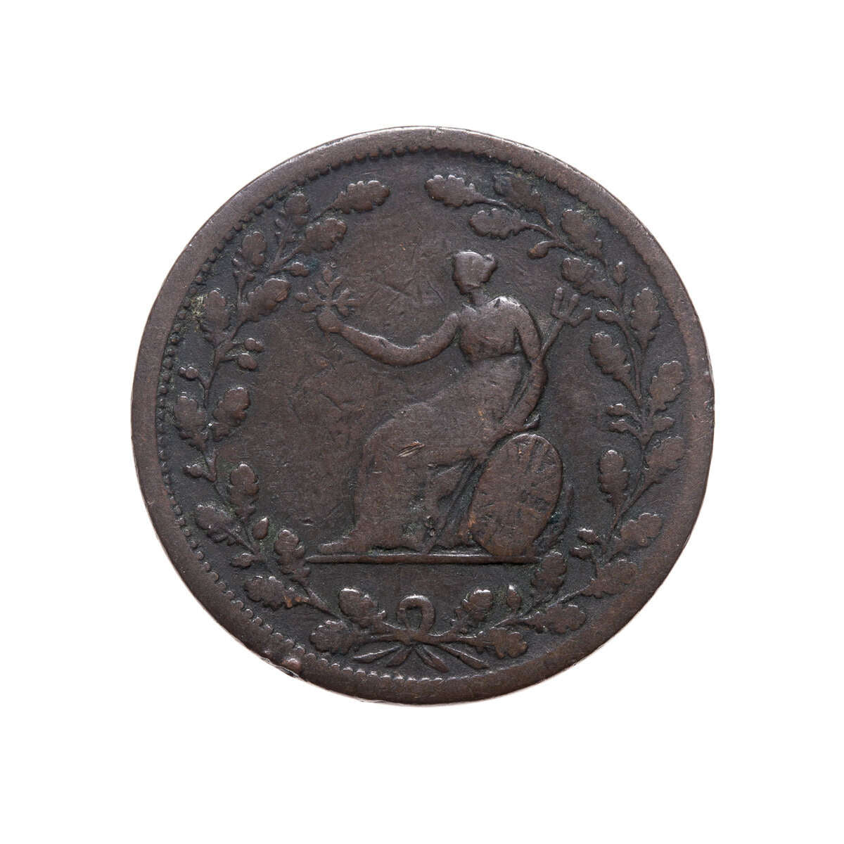 Great Britain 1811 -  Half Penny Essex - walthamstow Half Penny Token VF