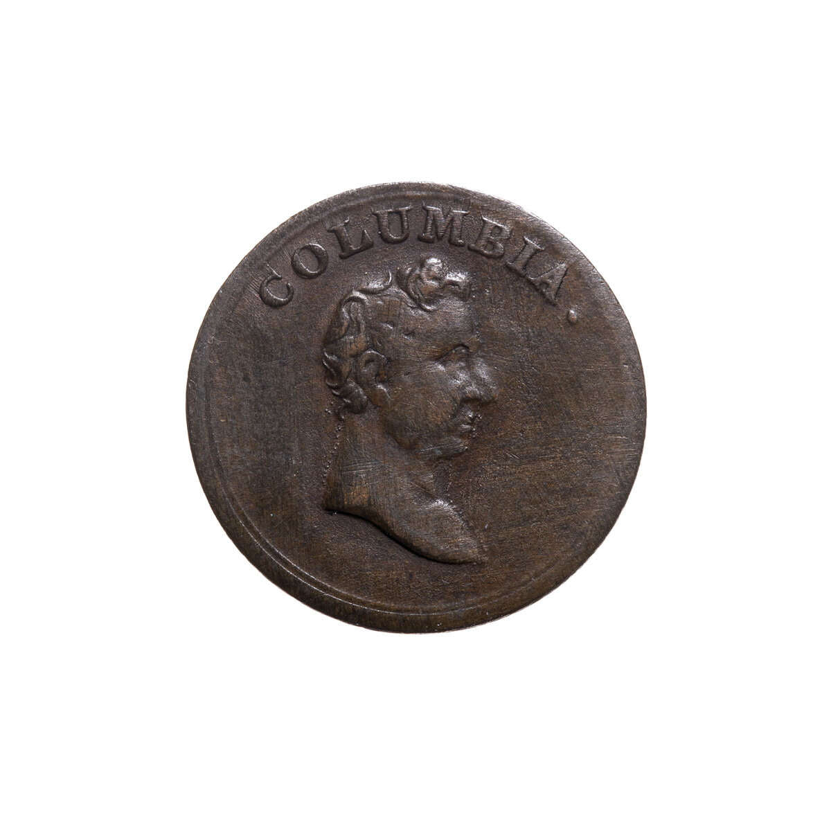 Great Britain Farthing Columbia Farthing Token EF