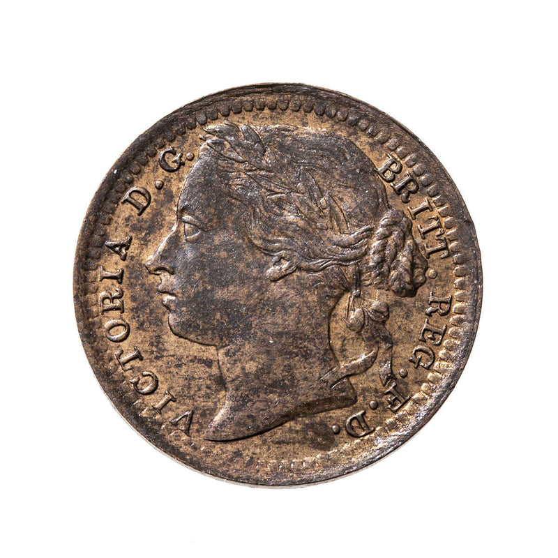 Great Britain Bronze 1885 -  1/3 Farthing Victoria EF-40