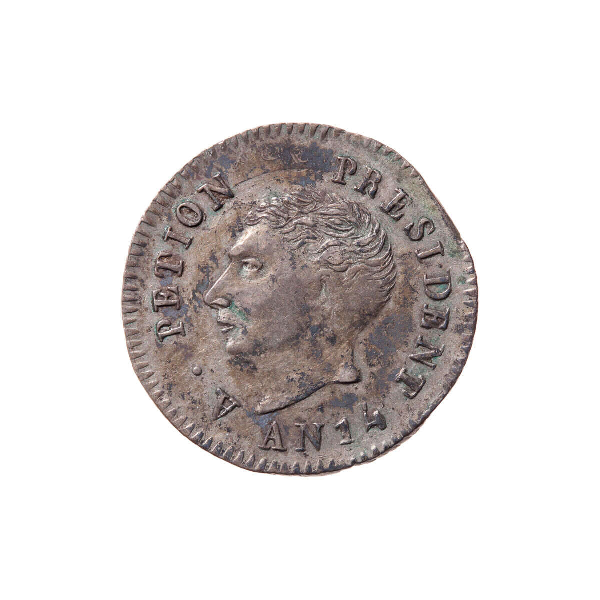 Haiti 25 Centimes 1817 VF-20