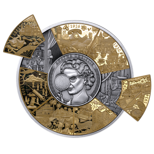 2026 $10 Agatha Christie - Pure Silver Puzzle Coin
