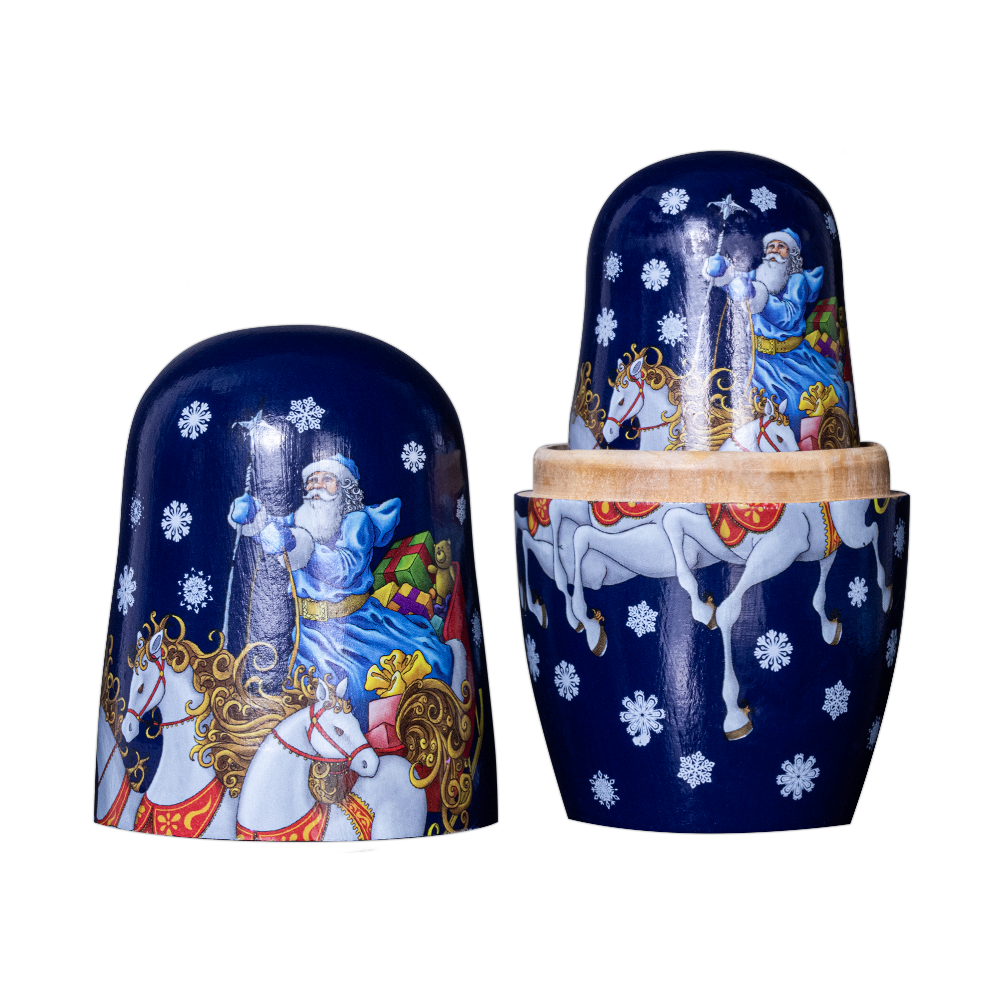 2026 $5 Father Frost Matroyshka Nesting Doll - Pure Silver Coin