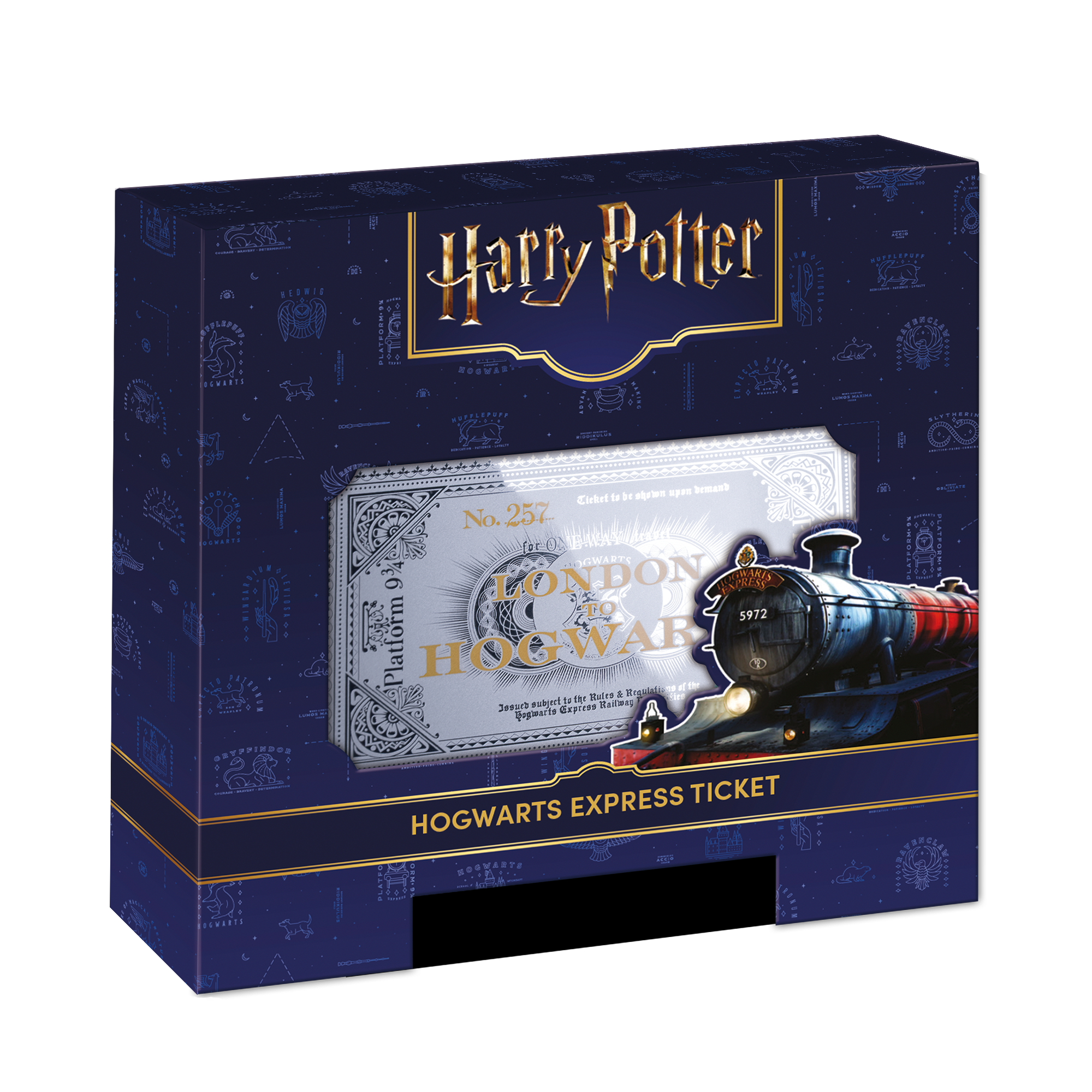 2026 $1 Harry Potter Hogwarts Express Pure Silver Ticket