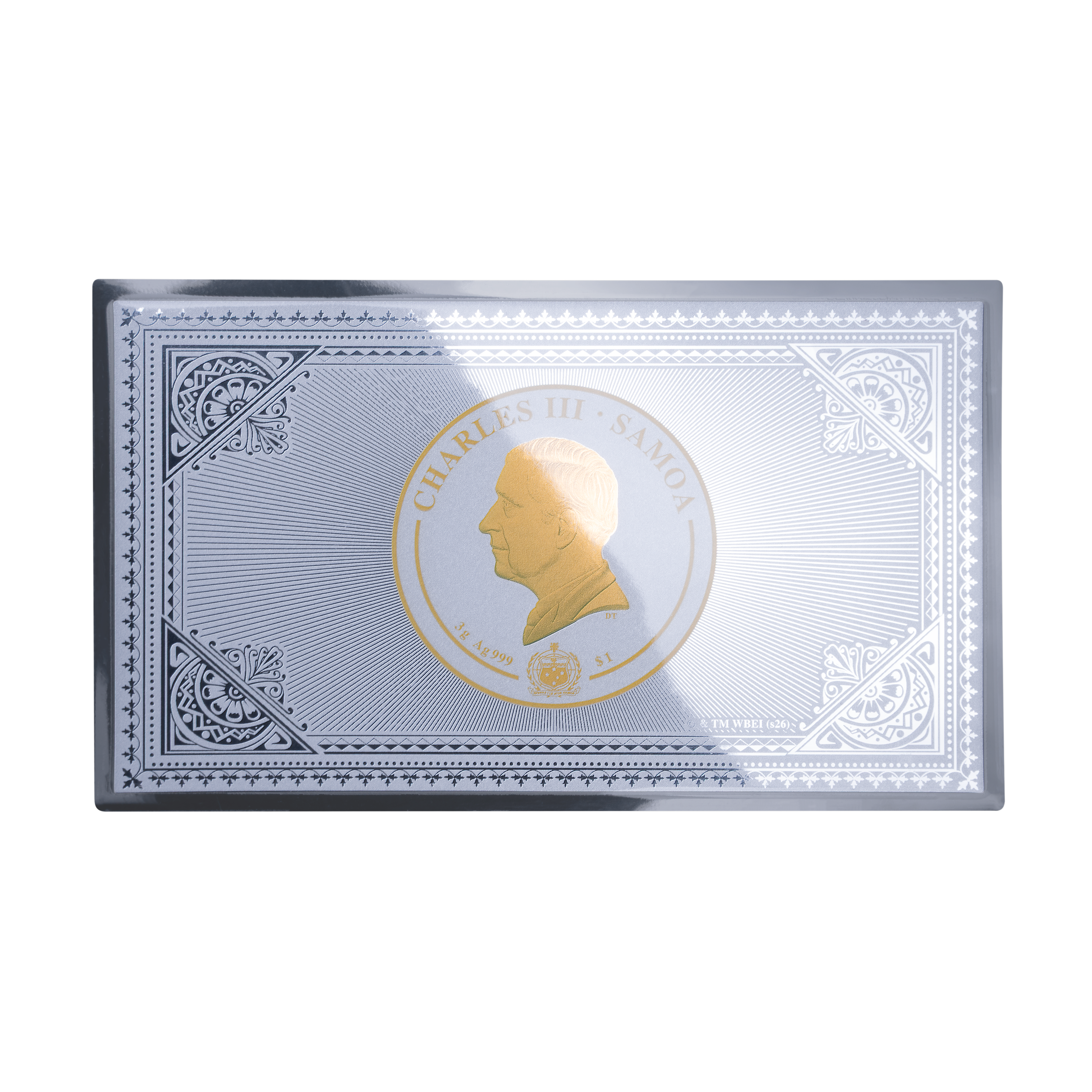 2026 $1 Harry Potter Hogwarts Express Pure Silver Ticket