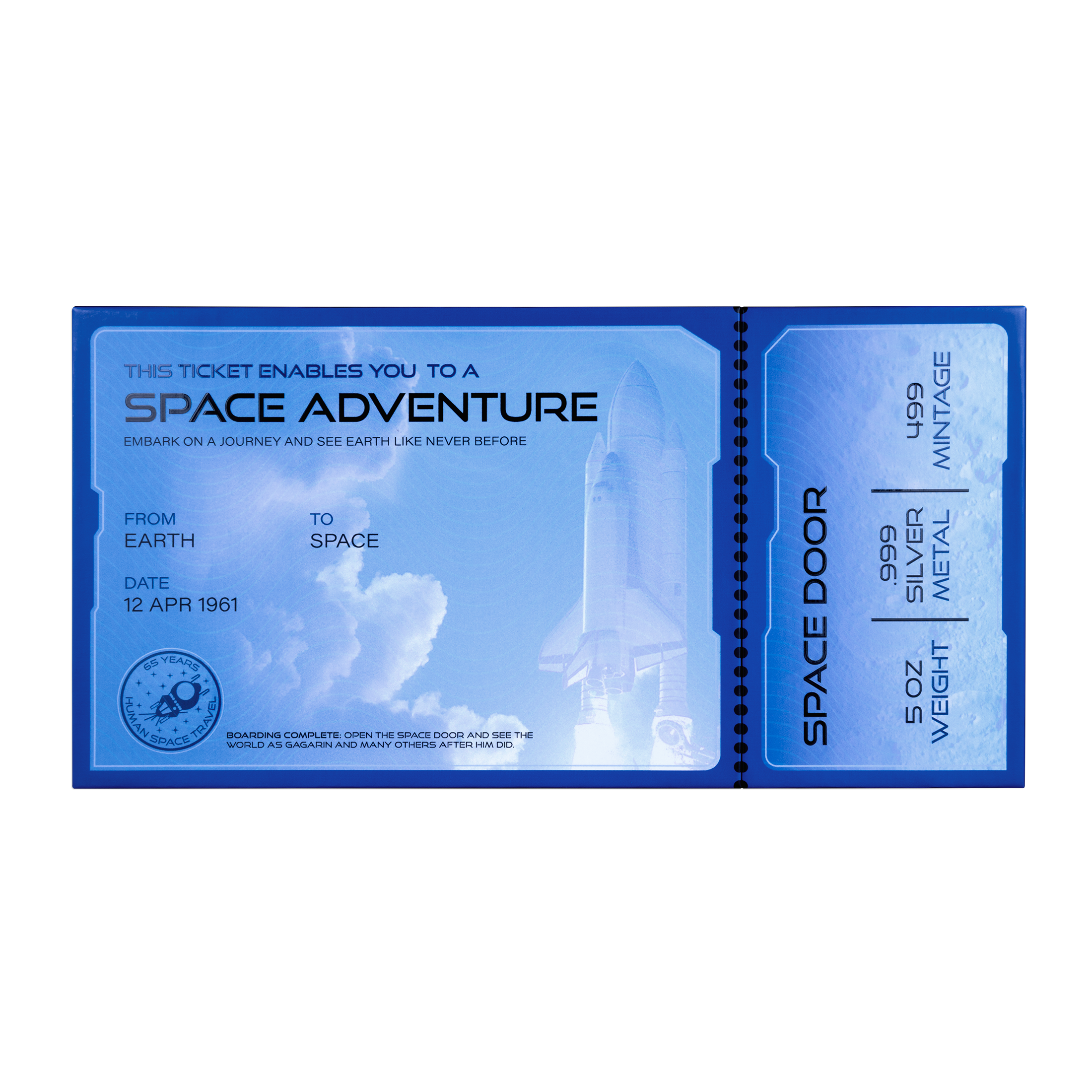 2026 $5 Window to Earth Space Door - Pure Silver Coin