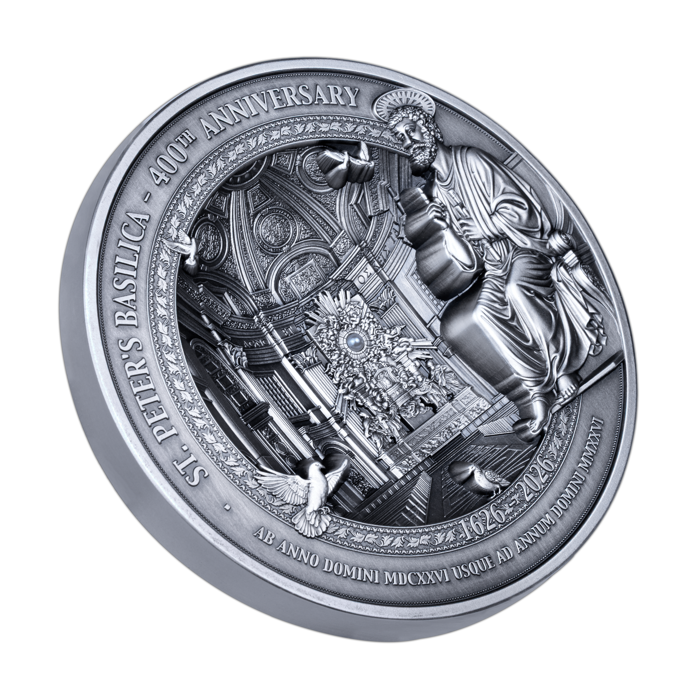 2026 $10 400th Anniversary of St. Peter's Basilica - Pure Silver Coin