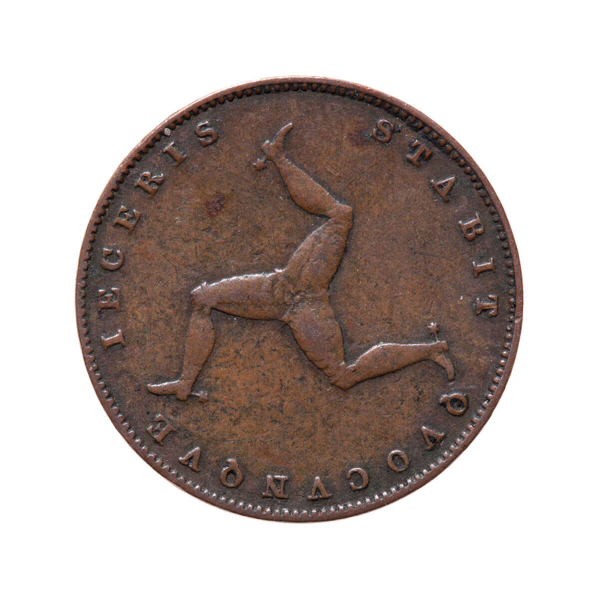 Isle of Man 1 Farthing 1839 EF-40