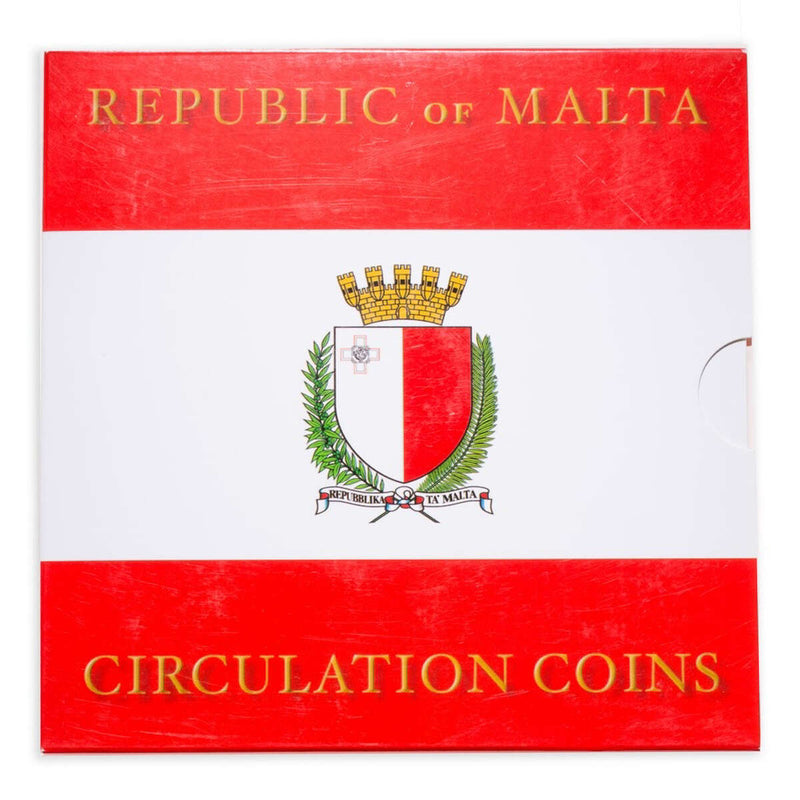 Malta 1995 1 Lira Unc Set
