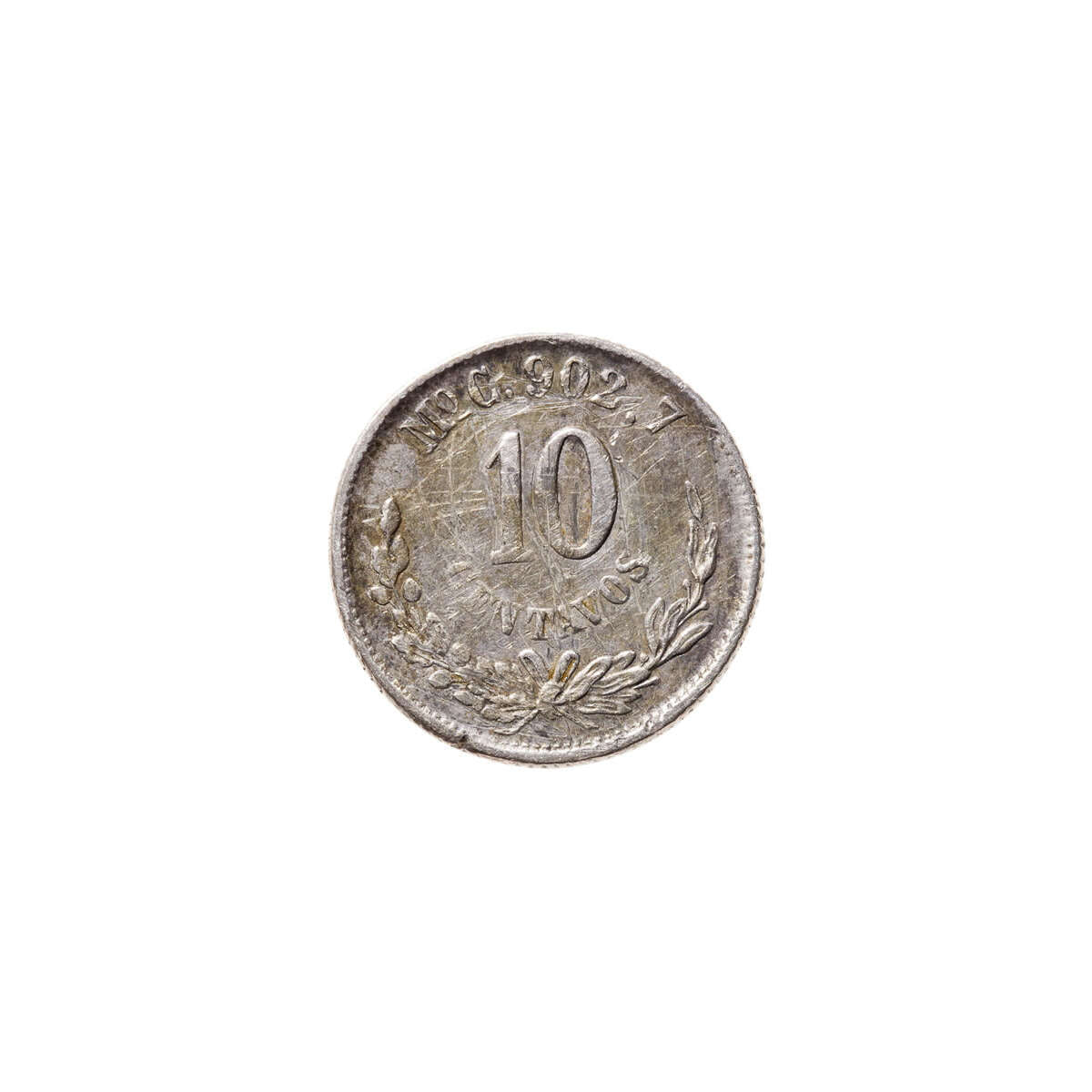 Mexico 10 Centavos 1871   Mo C EF-40