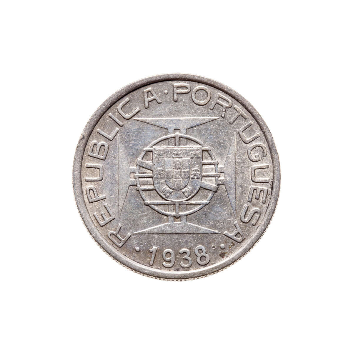 Mozambique 5 Escudos 1938 AU-50