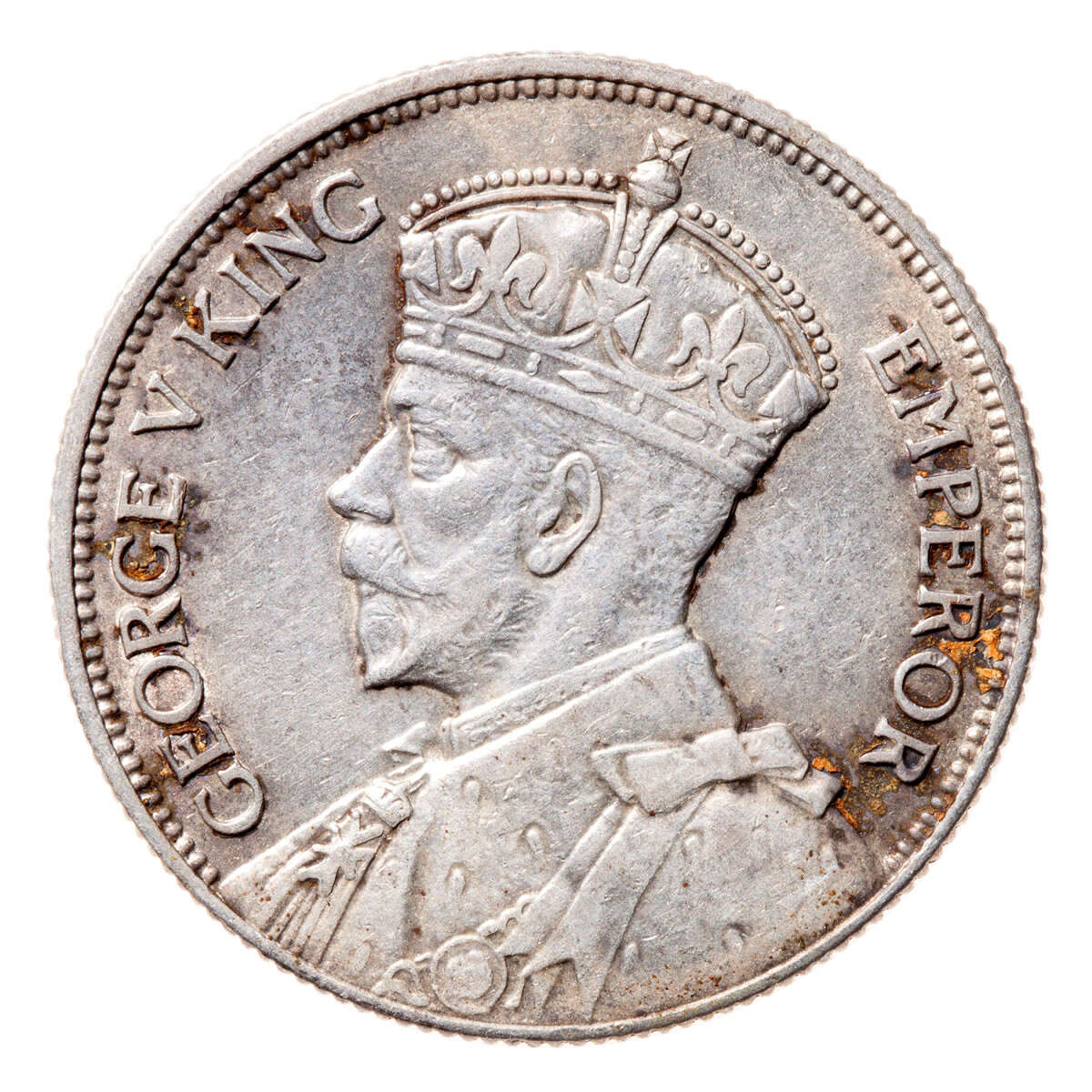 New Zealand 1 Florin 1934 George V EF-45