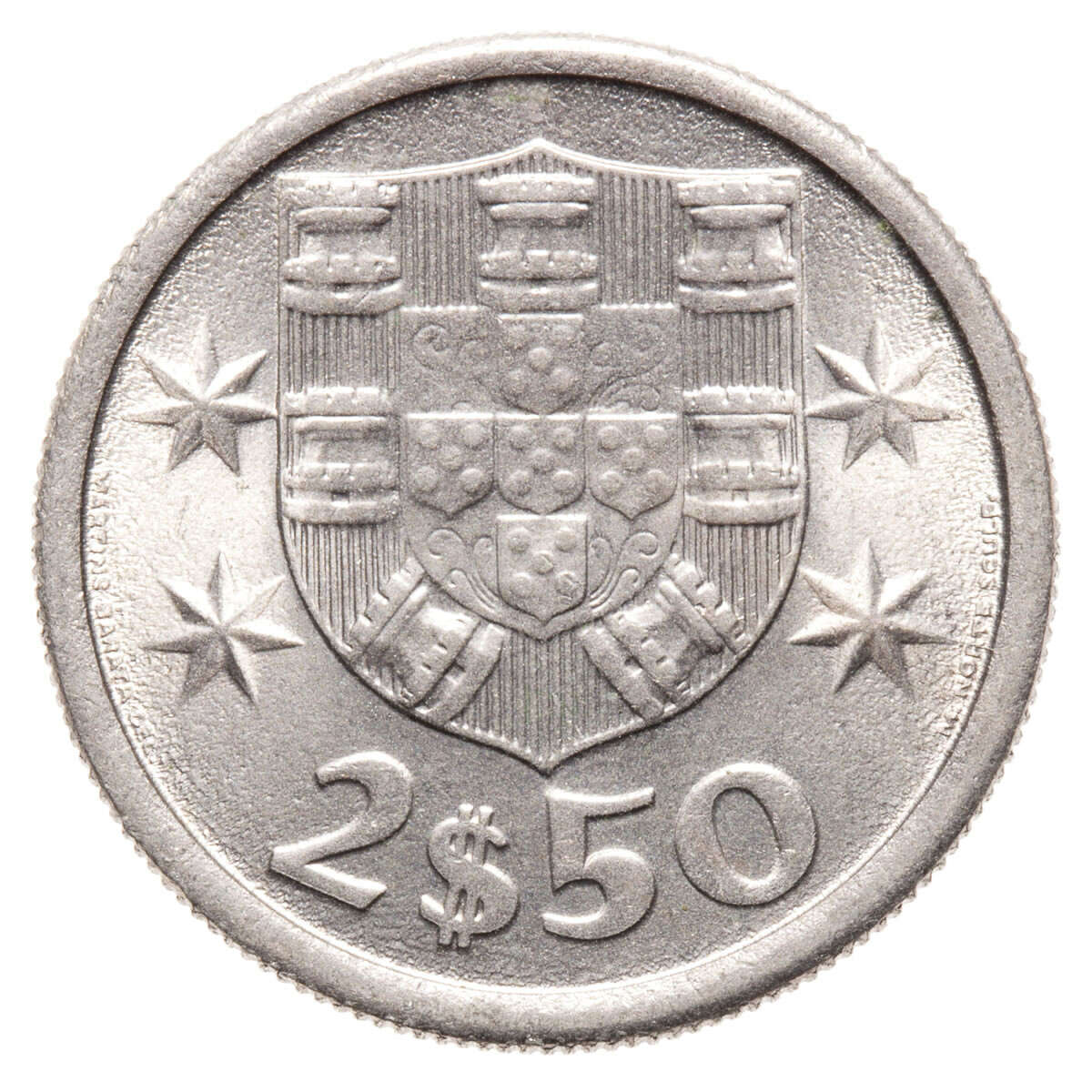 Portugal 2 1/2 Escudos 1966 MS-60