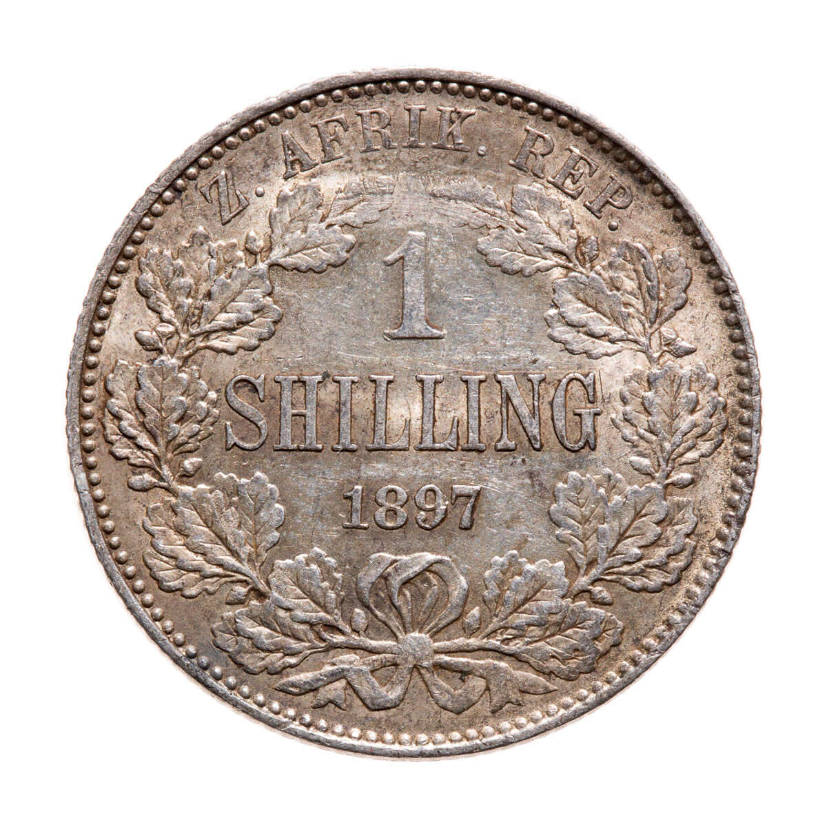 South Africa 1 Shilling 1897 EF-45