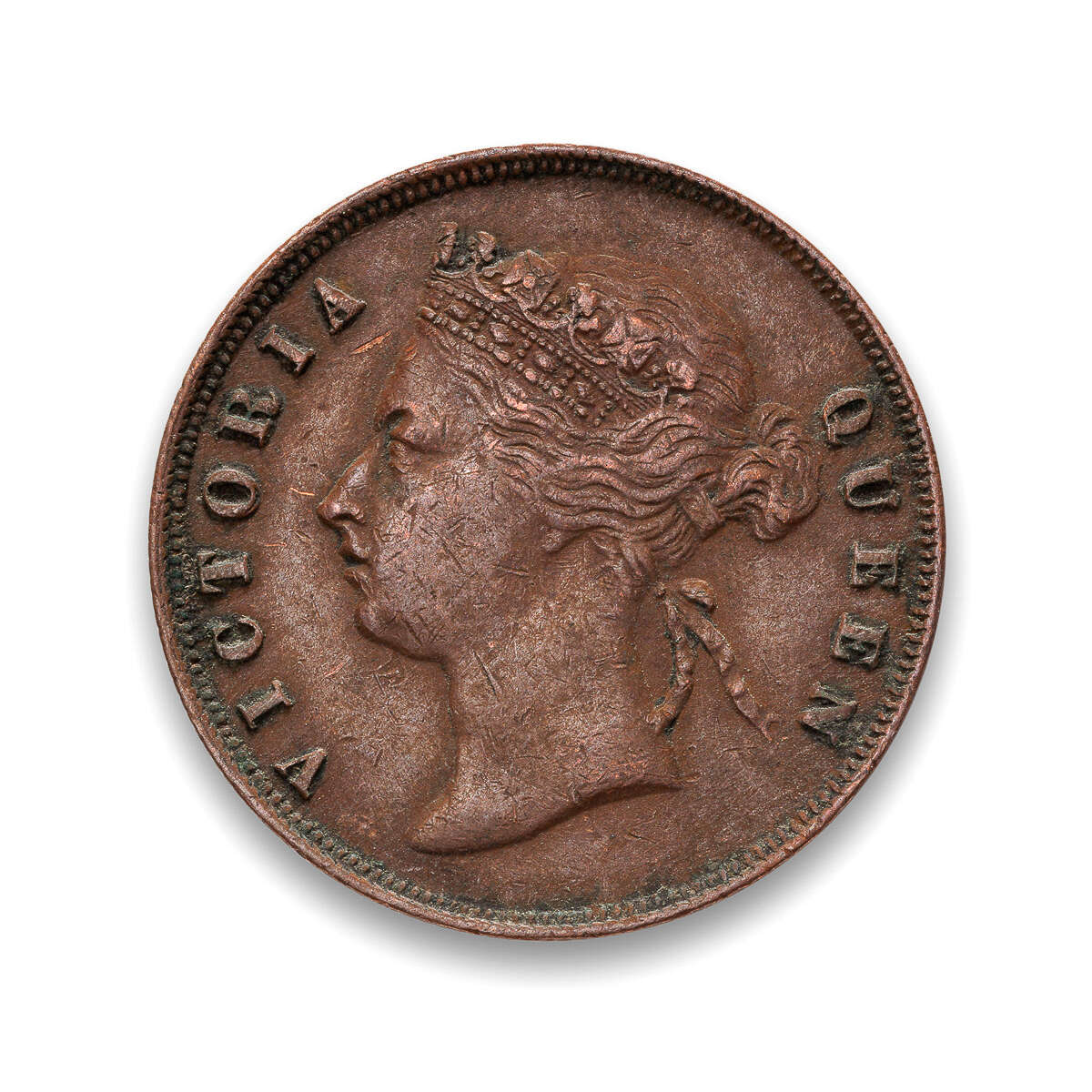 Straits Settlements 1 Cent 1897 EF-40