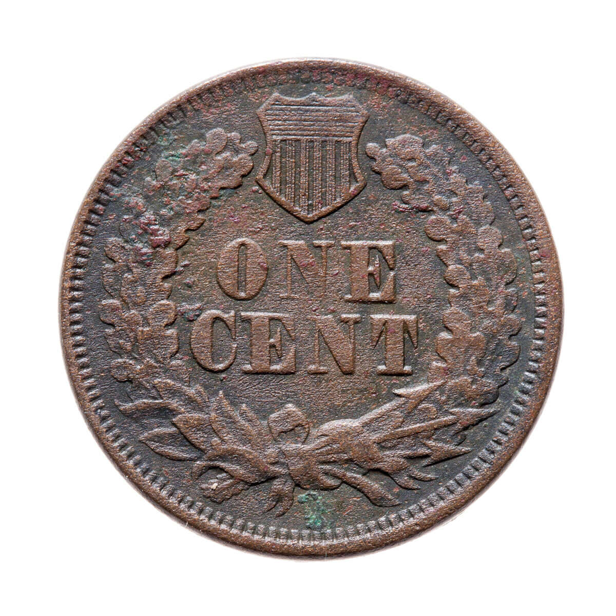 US 1 Cent 1868 Bronze F-15