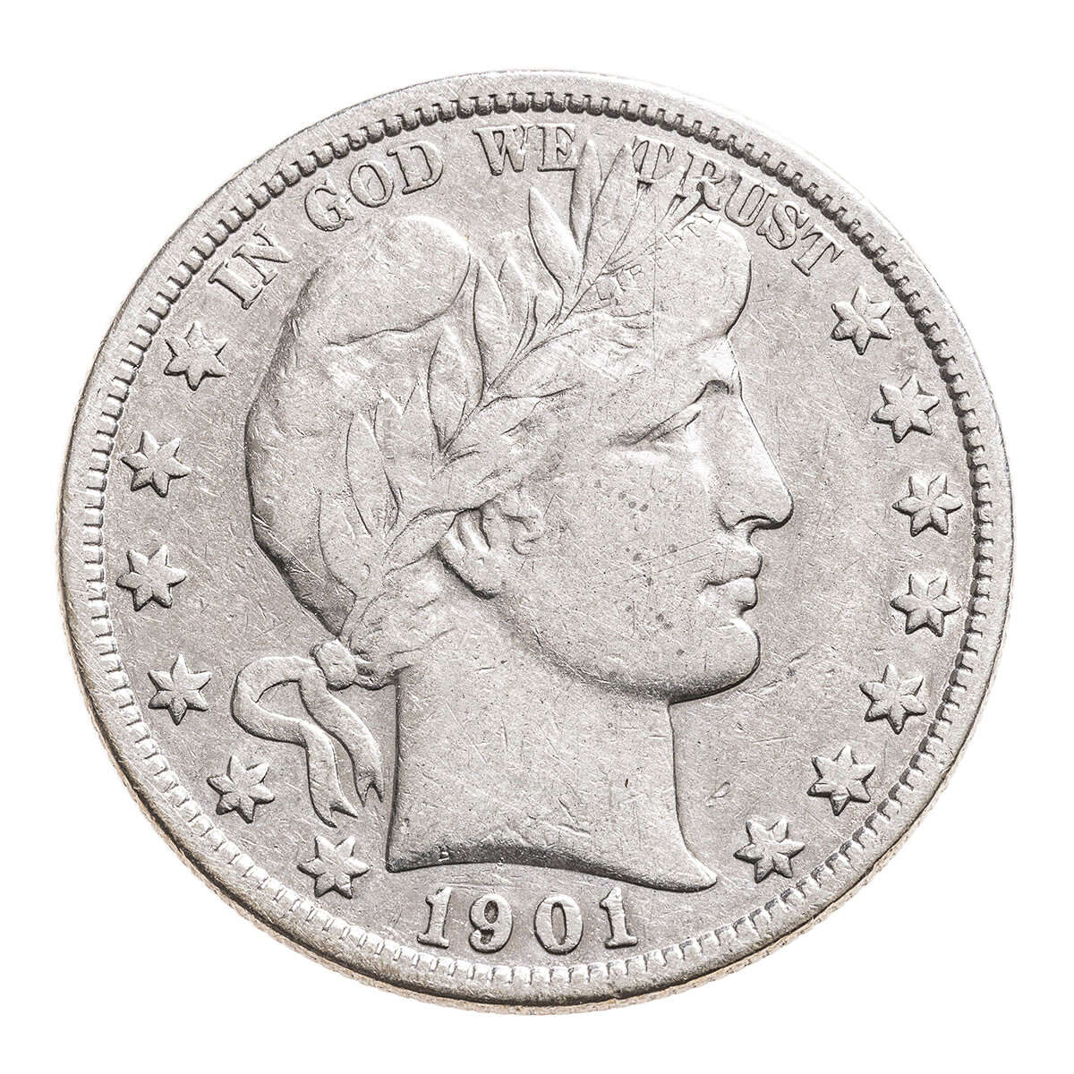 US Half Dollar 1901 VF-20