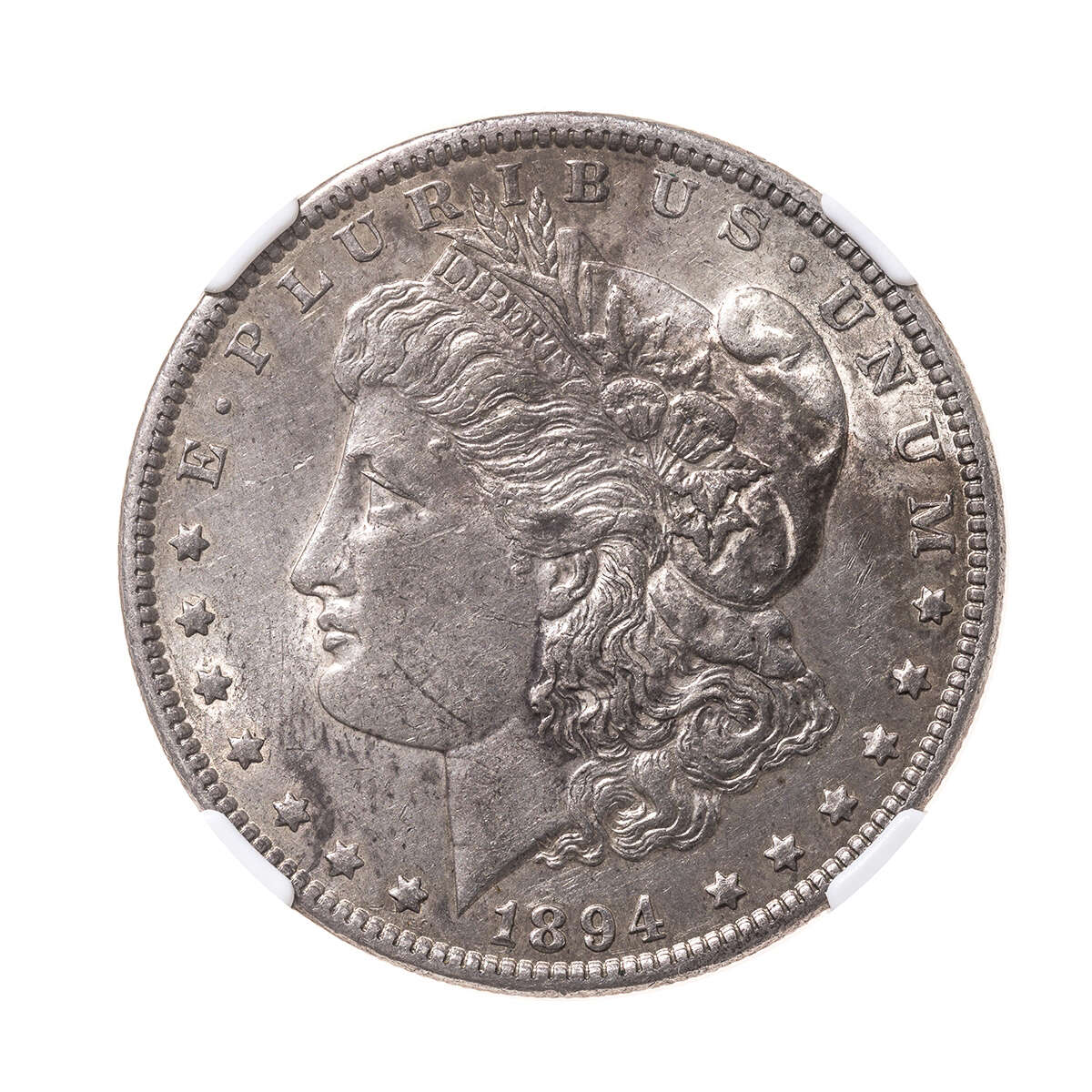 US 1 Dollar 1894 NGC AU-55