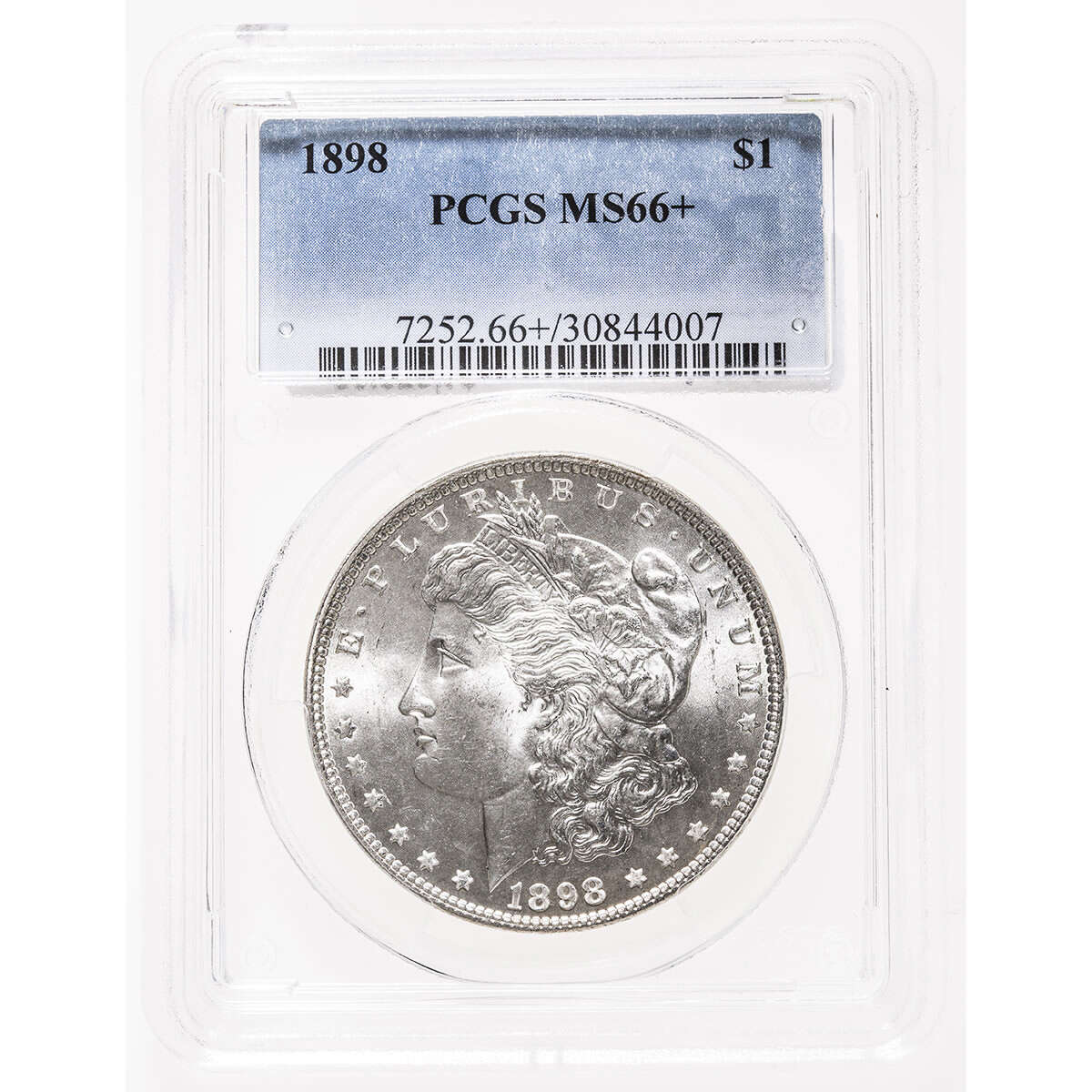 US 1 Dollar 1898 PCGS MS-66+