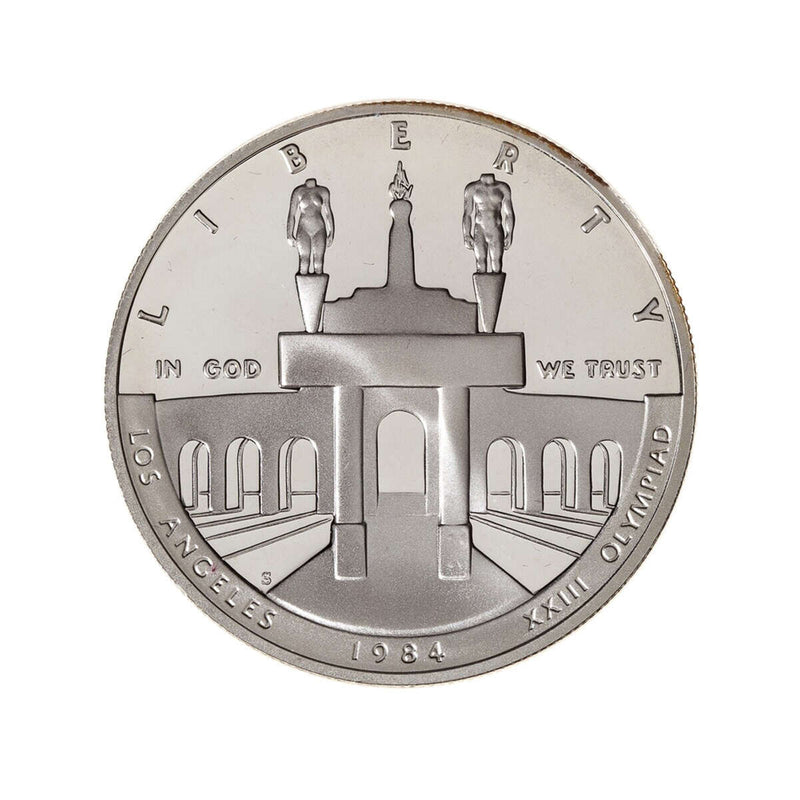 United States of America 1983 1 dollar Silver Set - Los Angeles Olympiad