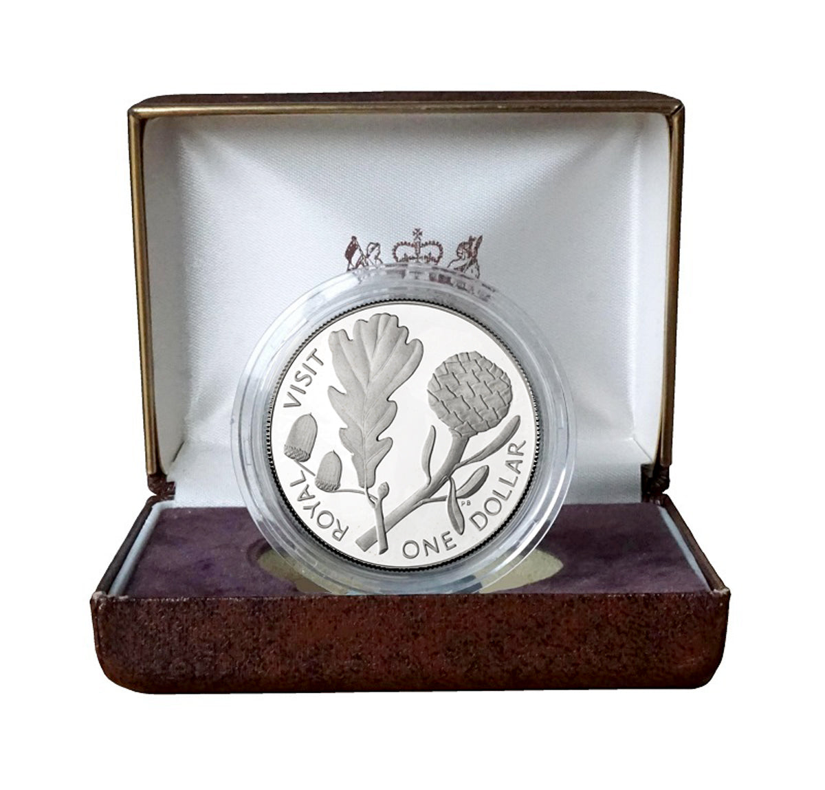 1981 $1 Royal Visit - Pure Silver Coin