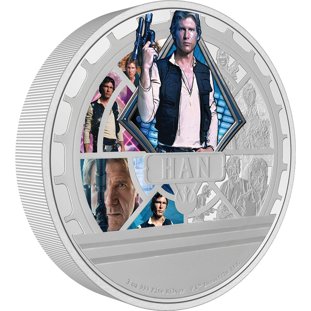 2023 $10 Star Wars: Han Solo - Pure Silver Coin