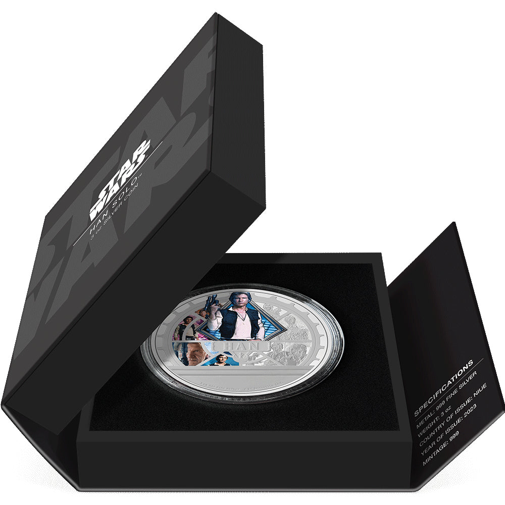 2023 $10 Star Wars: Han Solo - Pure Silver Coin