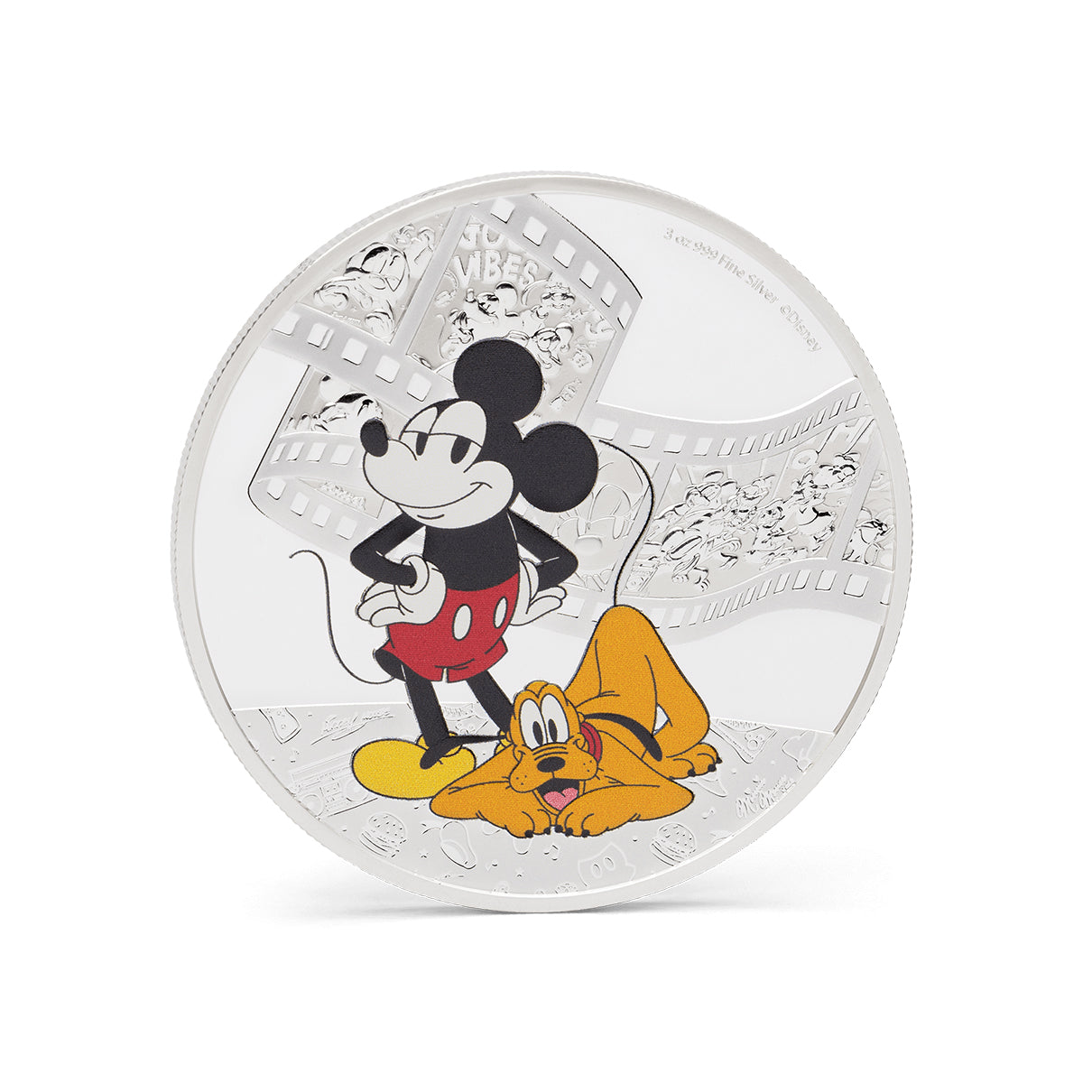 2023 $10 Disney Mickey & Pluto - Pure Silver Coin