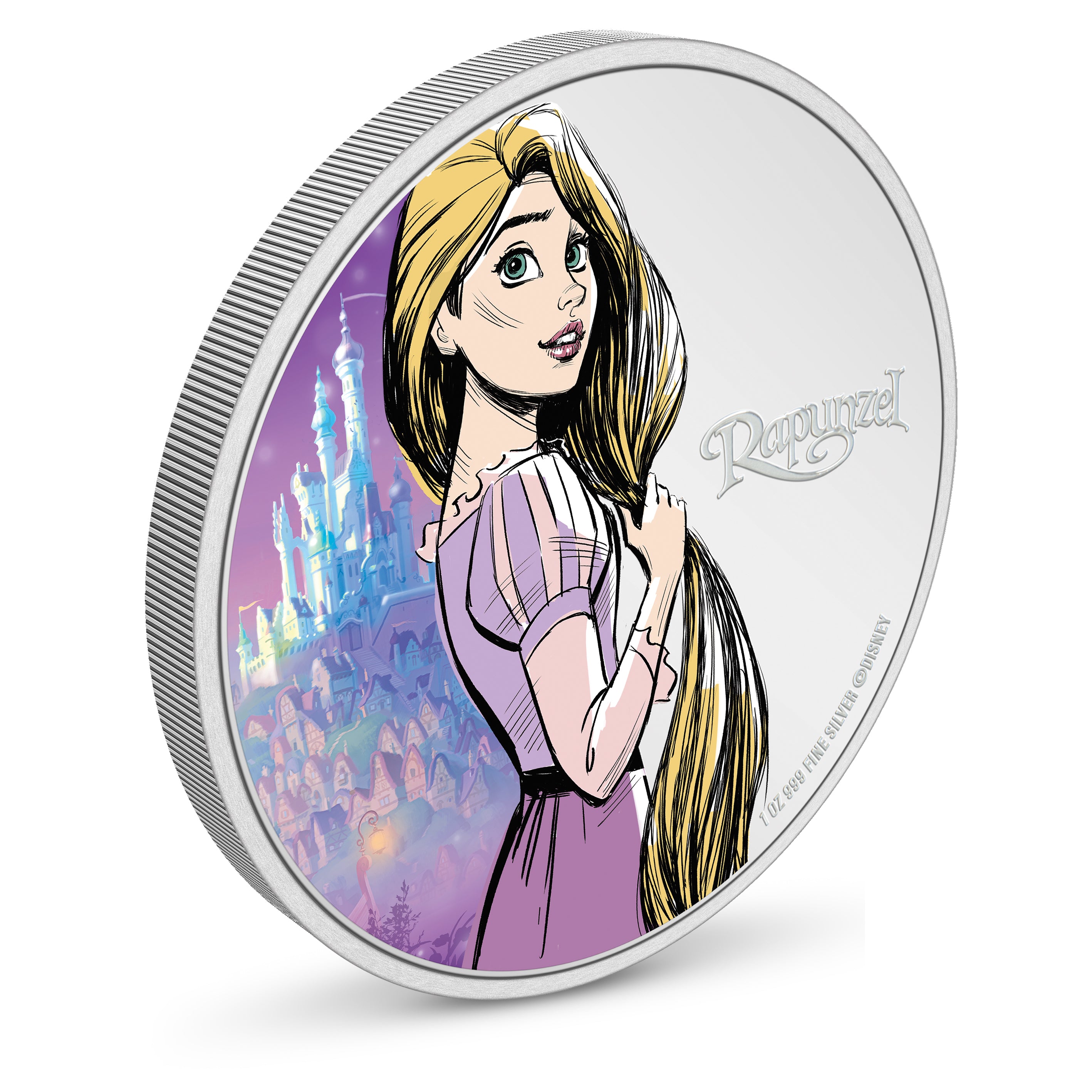 2024 $2 Disney Princess: Rapunzel - Pure Silver Coin