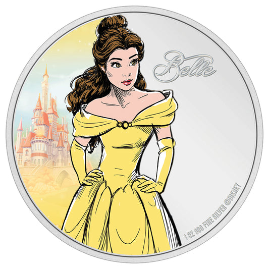 2024 $2 Disney Princess: Belle - Pure Silver Coin