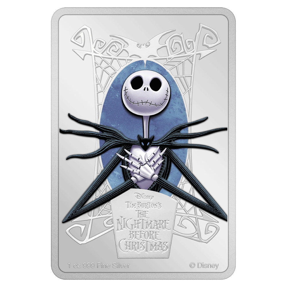 2024 $2 Disney The Nightmare Before Christmas - Pure Silver Coin