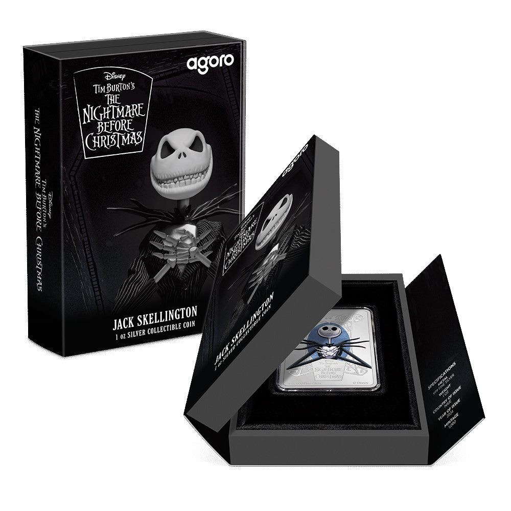 2024 $2 Disney The Nightmare Before Christmas - Pure Silver Coin