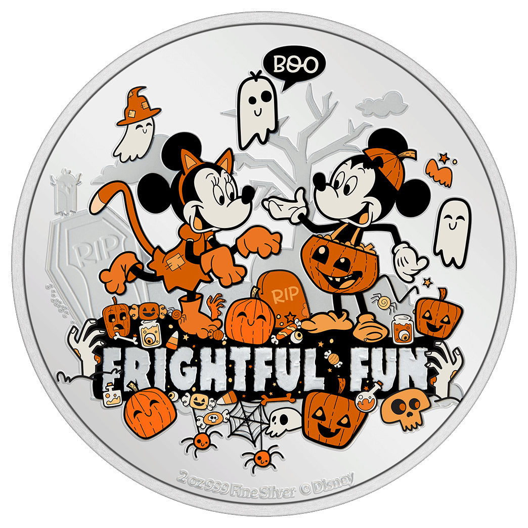 2024 $5 Disney Halloween - Pure Silver Coin