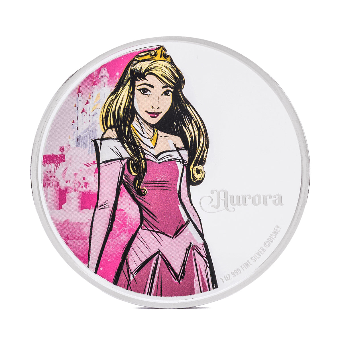 2024 $2 Disney Princess: Aurora - Pure Silver Coin