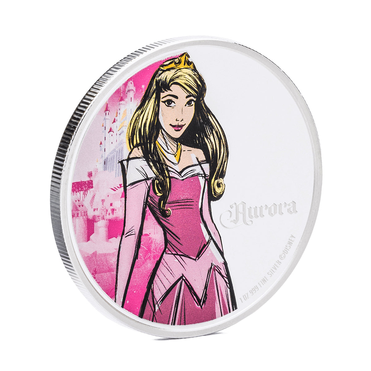 2024 $2 Disney Princess: Aurora - Pure Silver Coin