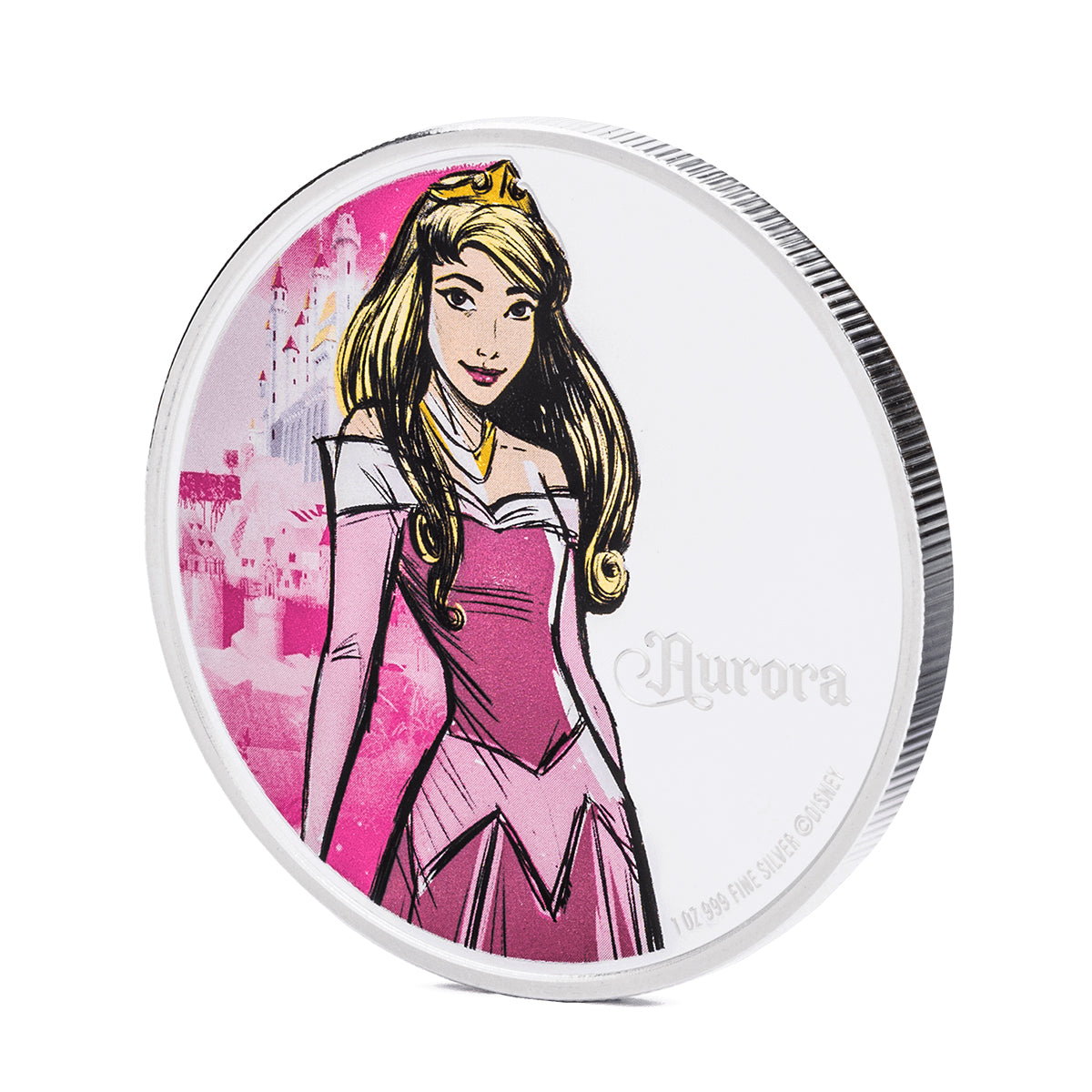 2024 $2 Disney Princess: Aurora - Pure Silver Coin