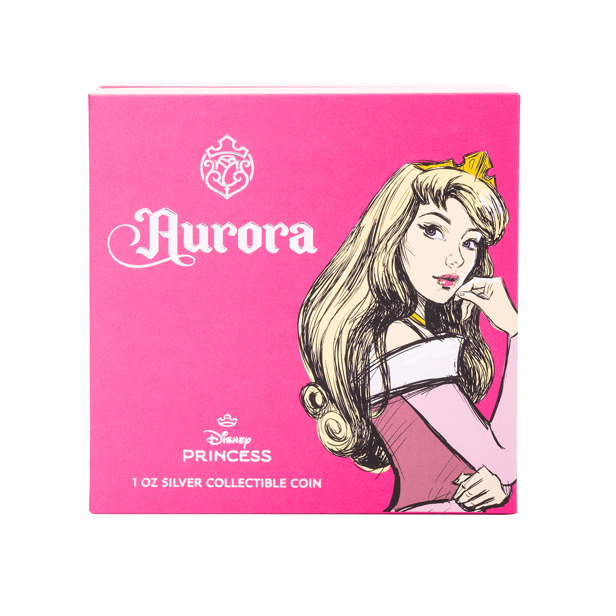 2024 $2 Disney Princess: Aurora - Pure Silver Coin