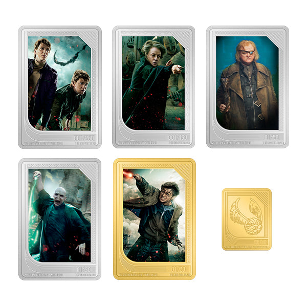 rare harry potter trading cards 2024 $2 Harry Potter™ Pure Silver Trading Coins