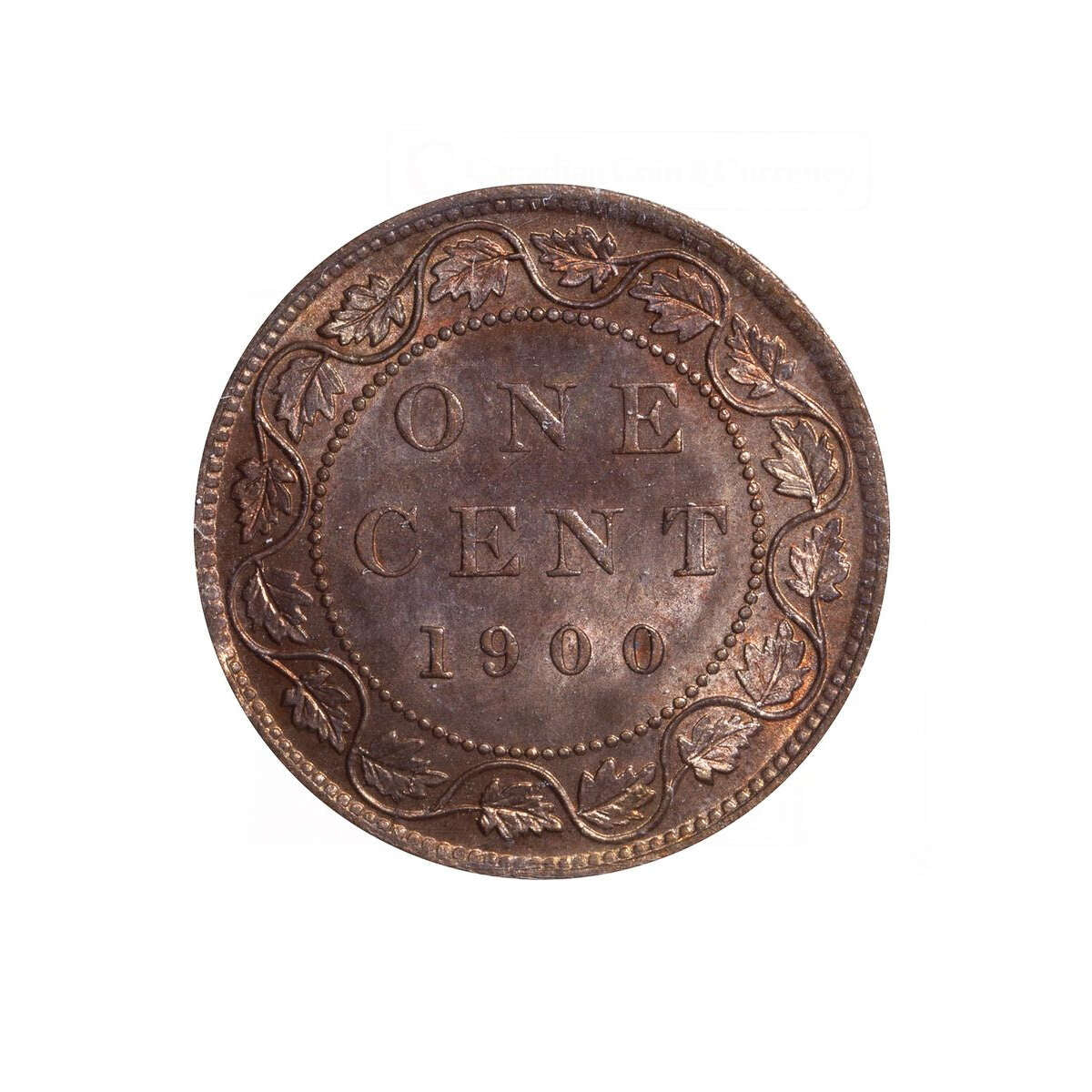 1 cent 1900 Red ICCS MS-64