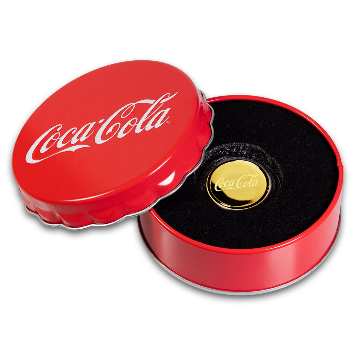 2025 $8 Coca-Cola Bottle Cap - Pure Gold Coin