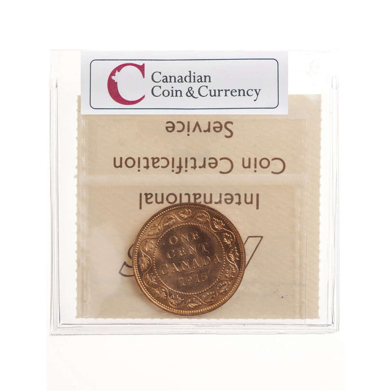 1 cent 1915  ICCS MS-64