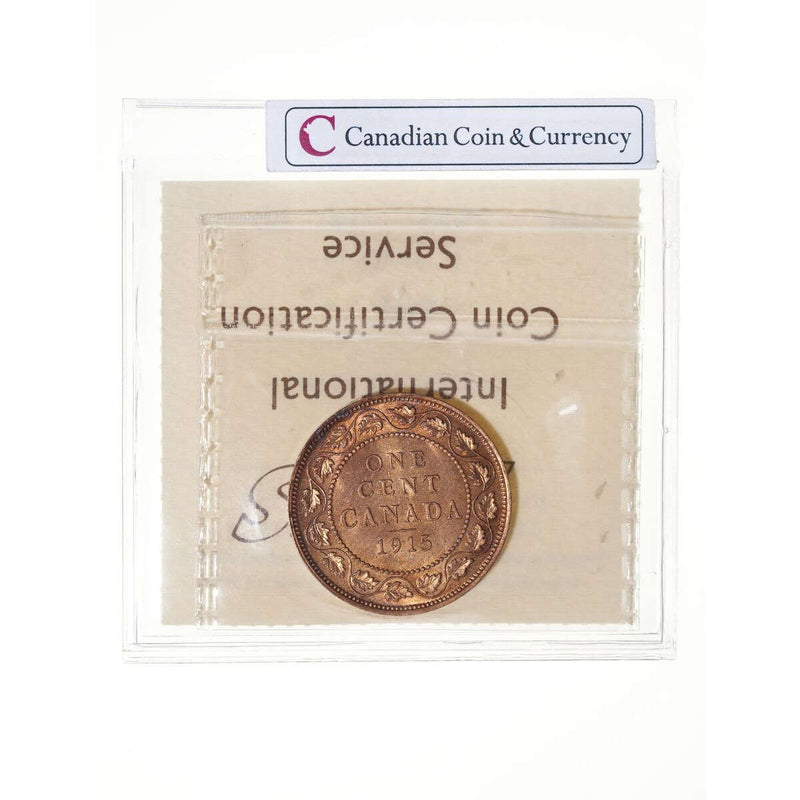 1 cent 1915  ICCS MS-65