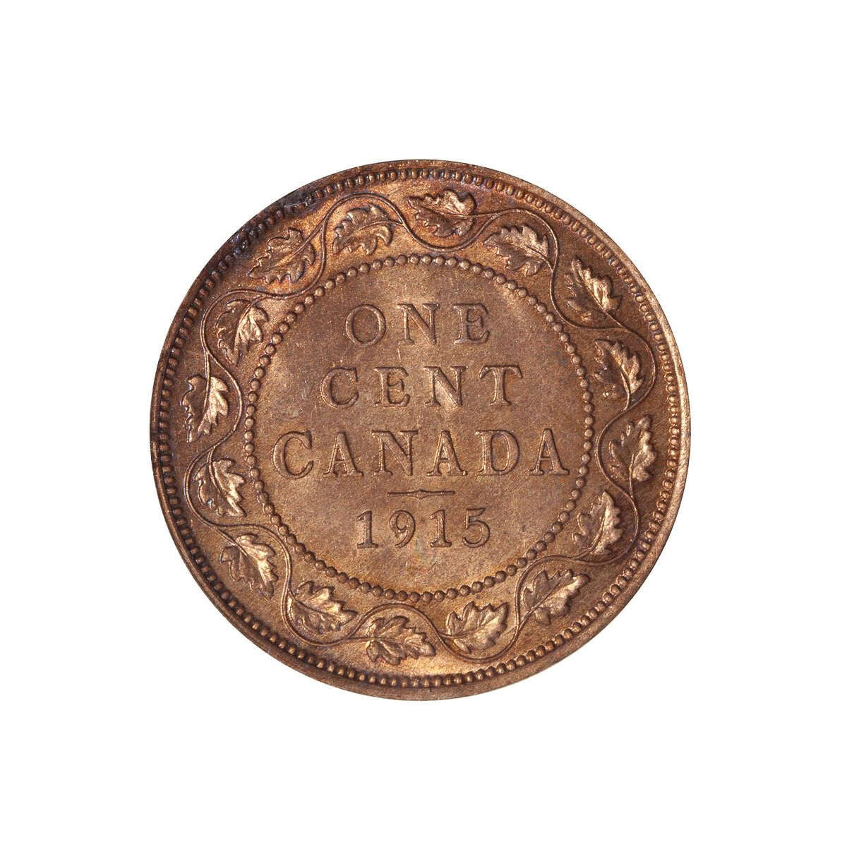 1 cent 1915  ICCS MS-65