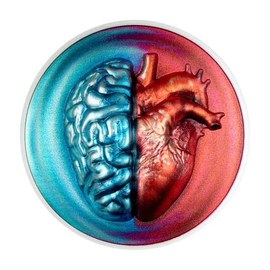 2026 $10 Head vs. Heart - Pure Silver Coin