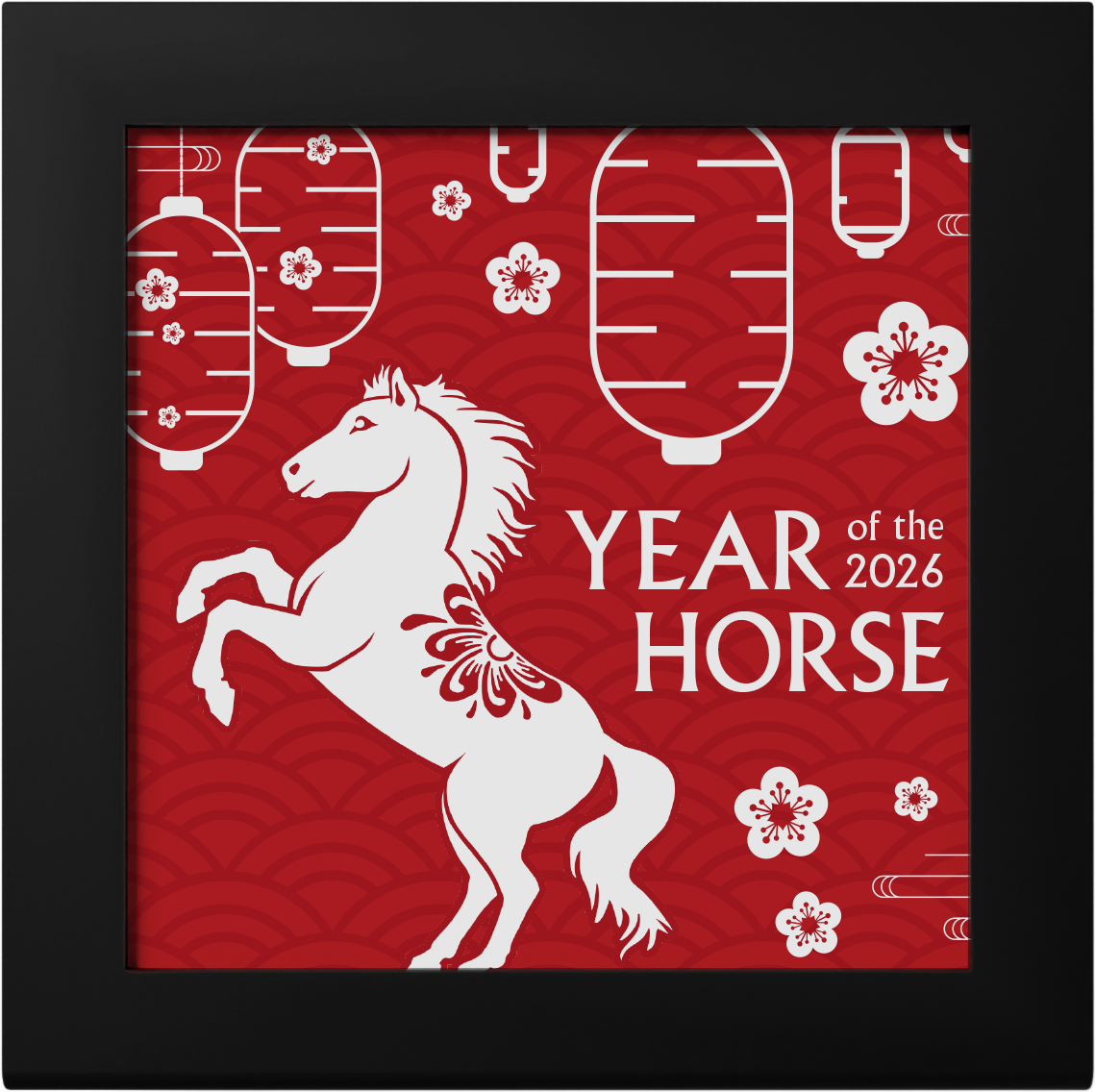 2026 1000 Togrog Year of the Horse - Pure Silver Coin