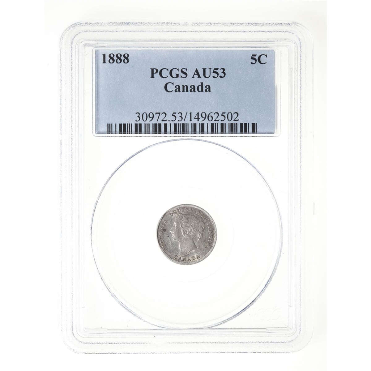 5 cent 1888  PCGS AU-53