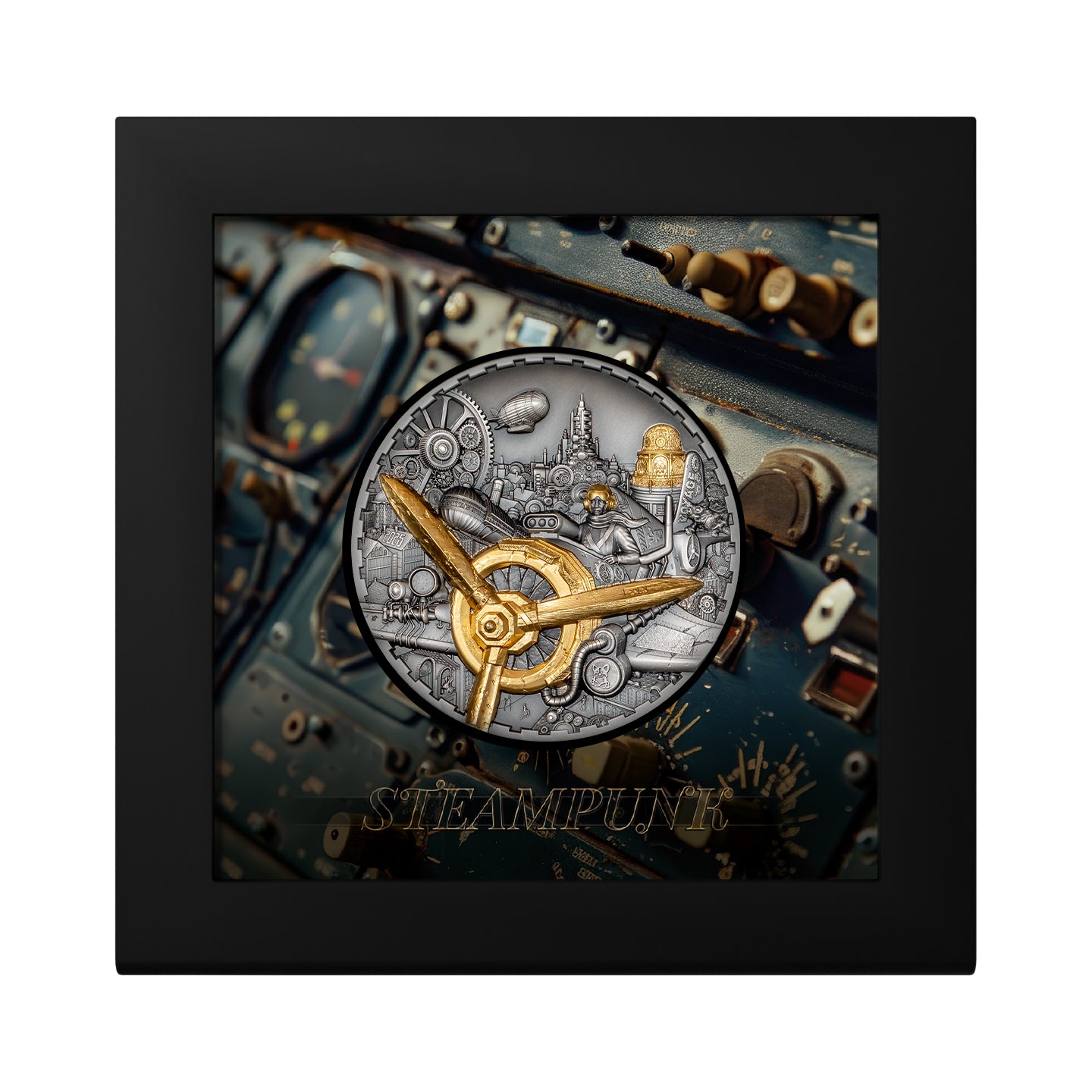 2025 $20 Steampunk: Aviation - Pure Silver Coin