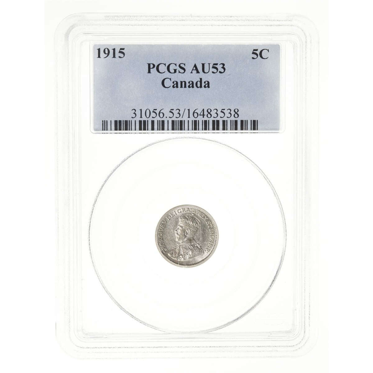 5 cent 1915  PCGS AU-55